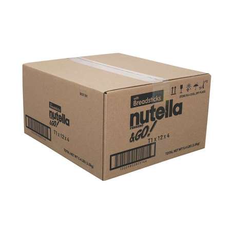 Nutella Nutella & Go 12 Count Tray Nutella & Go 1.8 oz., PK48 80314